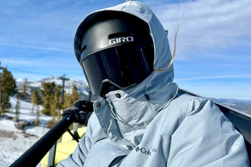 スキー Columbia L Columbia Jacket Kids 14/16 Youth L Winter Fire Ridge Ski Hooded